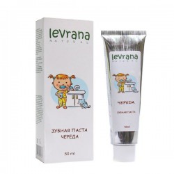 Зубная паста детская, Levrana natural (Леврана нейчерал) 50 мл Череда гелевая